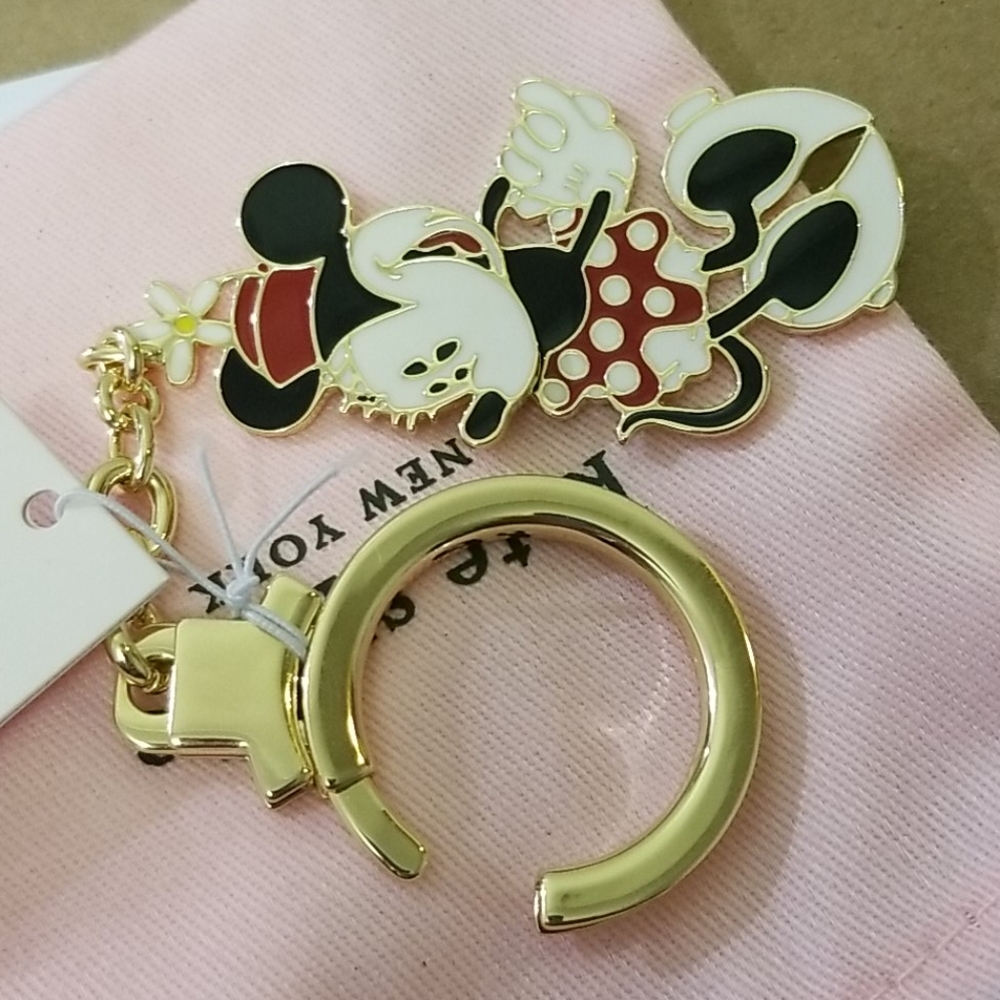 Kate Spade Retro Mini Mouse Keychain - image 4